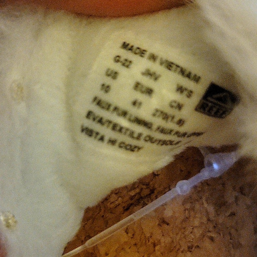 NEW Reef Cushion Vista Fuzzy Cork Slides Faux Fur White Beachy Size 10 - Picture 8 of 10